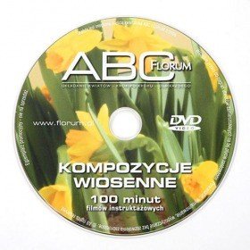 DVD - ABC Florum -kompozycje wiosnenne- 100 minut filmów instruktażowych