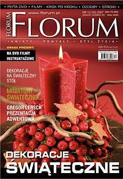 PREZENT Inspiracje Florystyka Komplet 12  wydań Florum 
