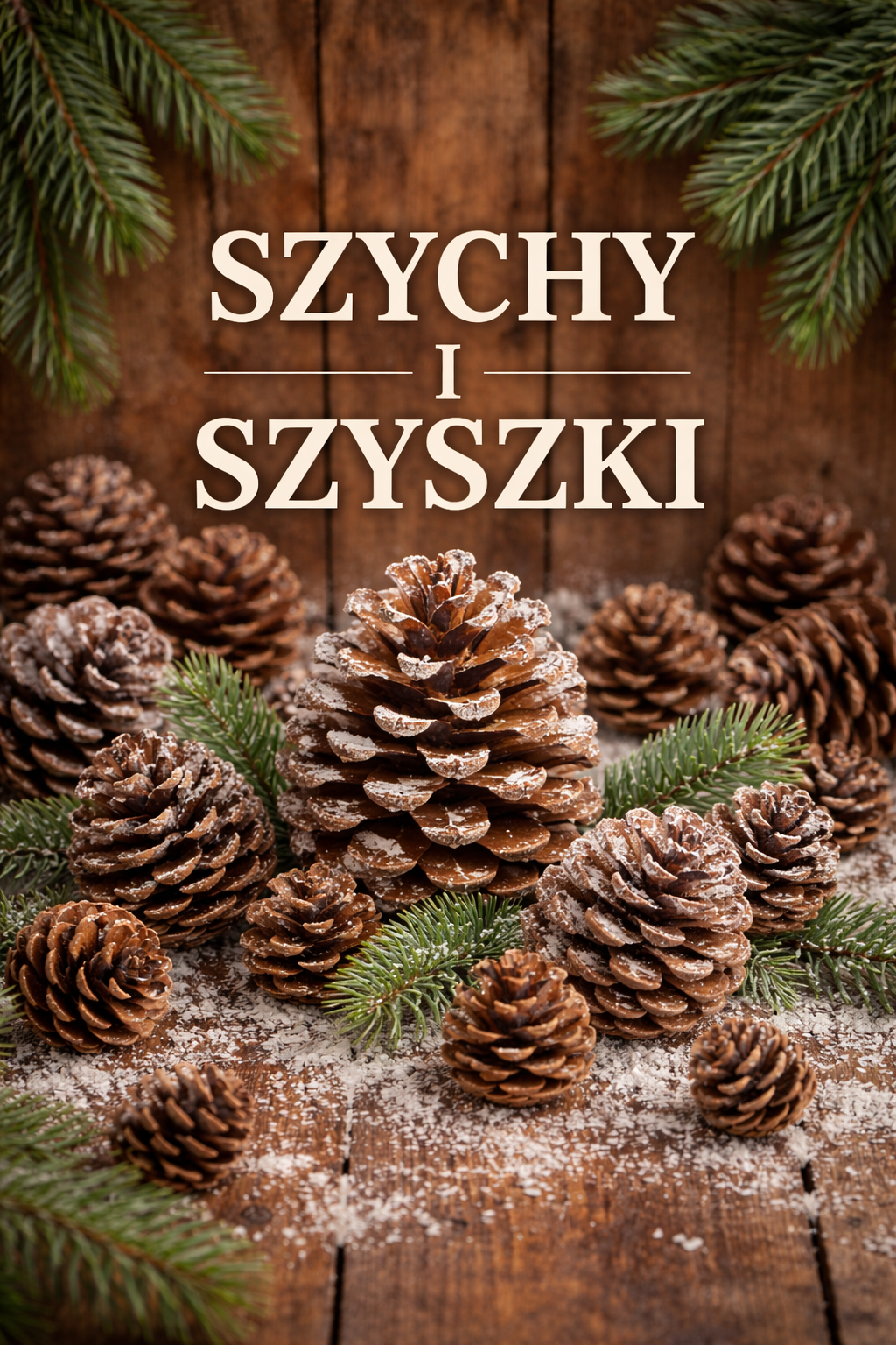 szyszki do dekoracji