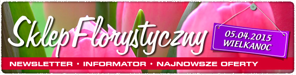SklepFlorystyczny - newsletter - wielkanoc