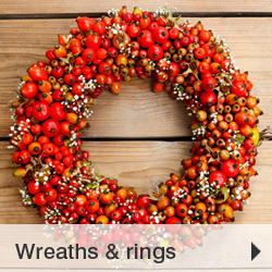 Wreaths and rings