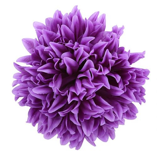 Chrysanthemum head for reeds for the cemetery 3 pcs / pack