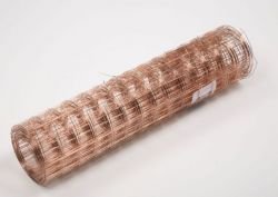 Copper wire mesh - width 36 cm, length 5 m