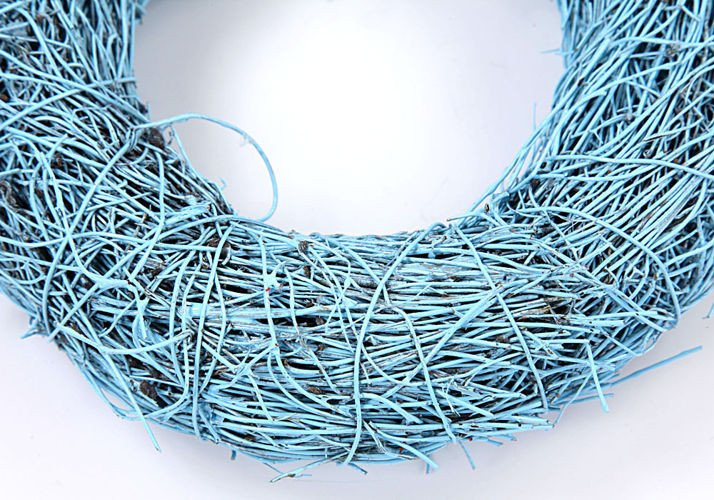 Fascine wreath sky-blue 17 cm