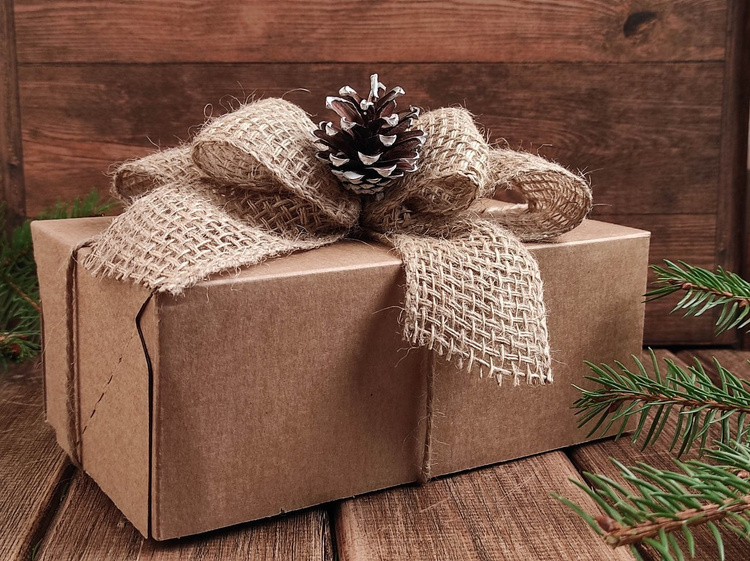 Jute ribbon,  18/15 cm 3 pcs / pack