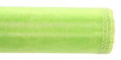 Organza, trimmed 40 cm, length 9 rm (summer green)