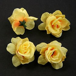 Rose mini 12 pcs/pkg - yellow