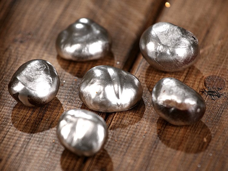 silver chestnuts 12pcs/pkg