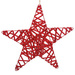 Rattan star red 40 cm