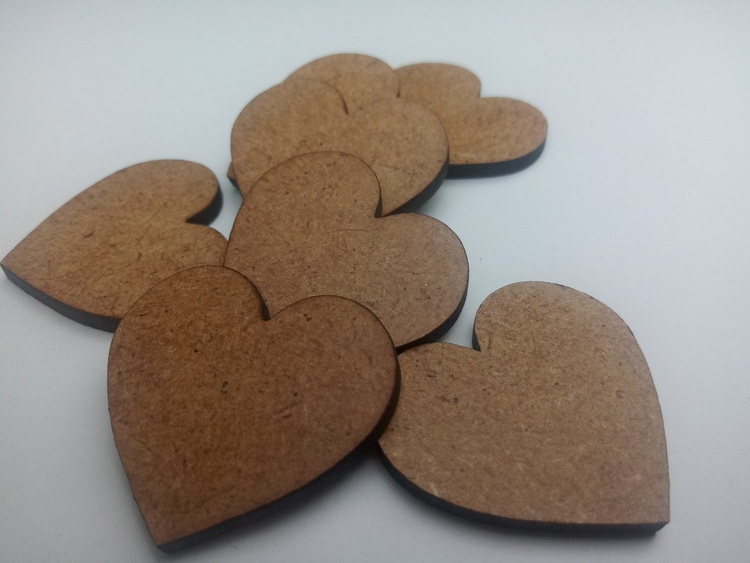 Holzherzen 24 St./Pack