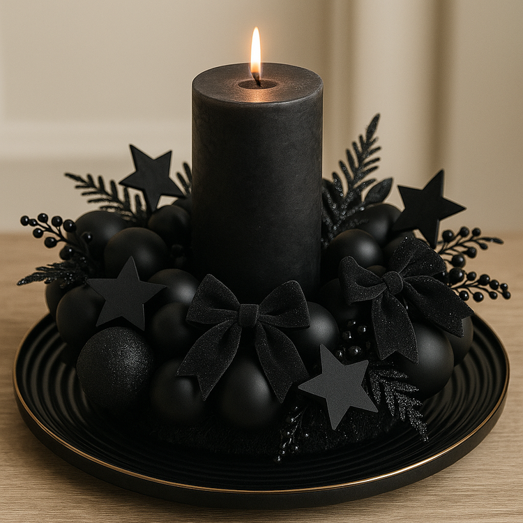 Wooden Christmas decorations, Wooden stars 3 cm-12 pcs / pack