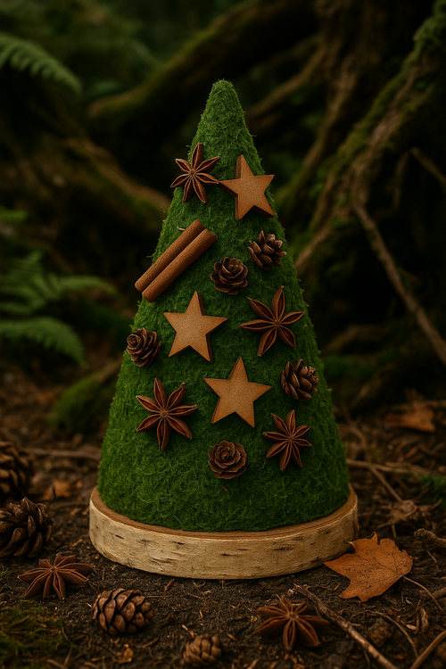 Hanger of bark, 16 cm