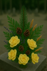 Wreath 35-40 cm purpkle