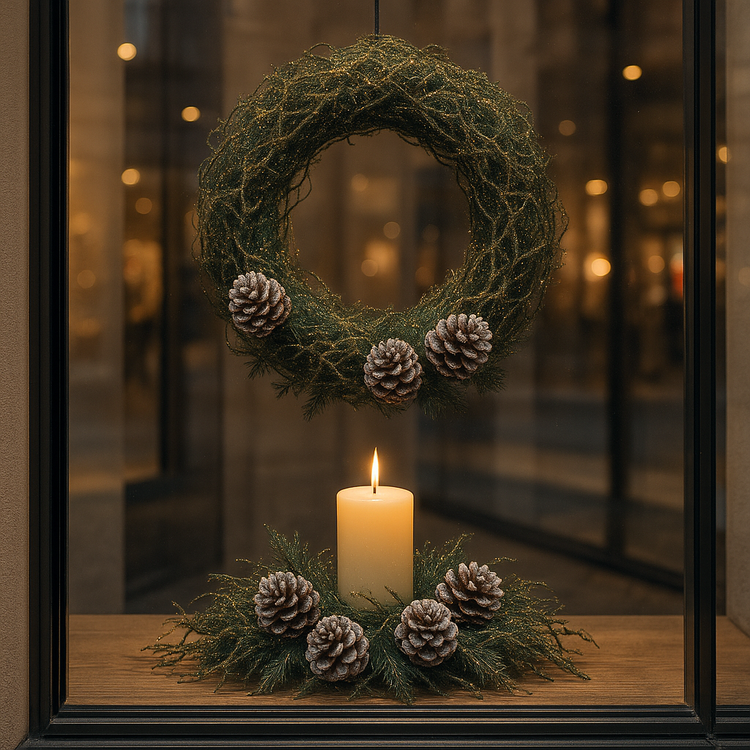 Brokatowe włókna roślinne do dekoracji – idealne do wianków, stroików, pakowania prezentów | GrandDeco