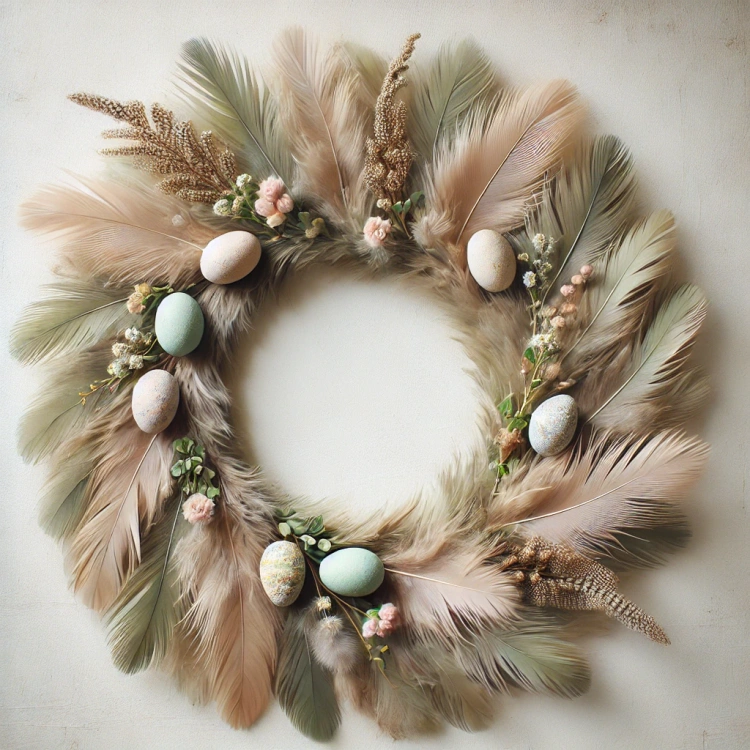 Feathers 10 g - orange