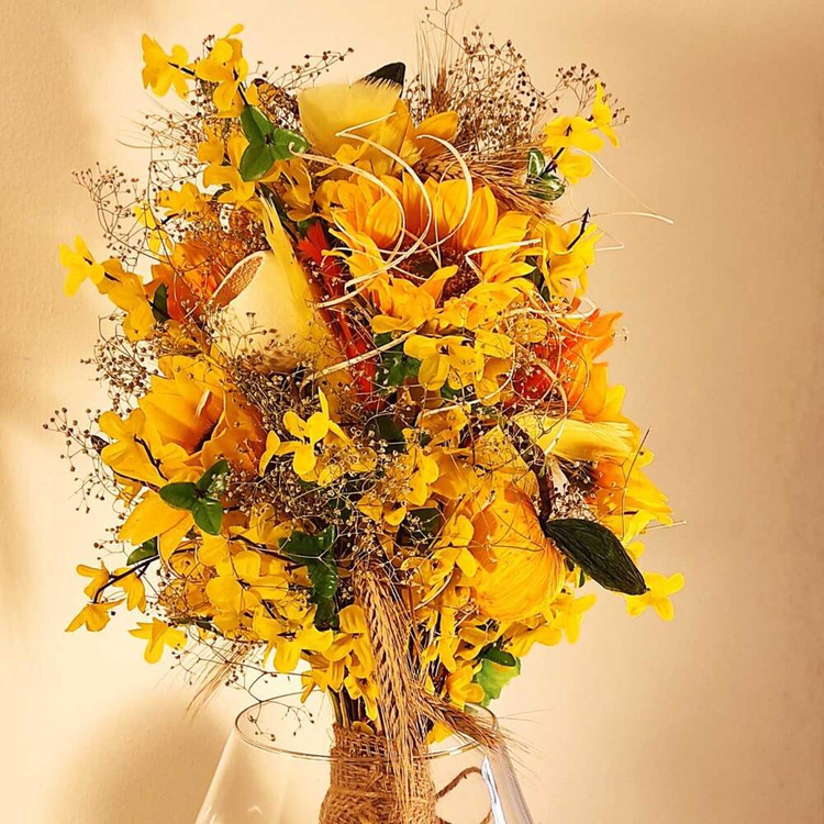 Bouquet of dried plants 40-50 cm 