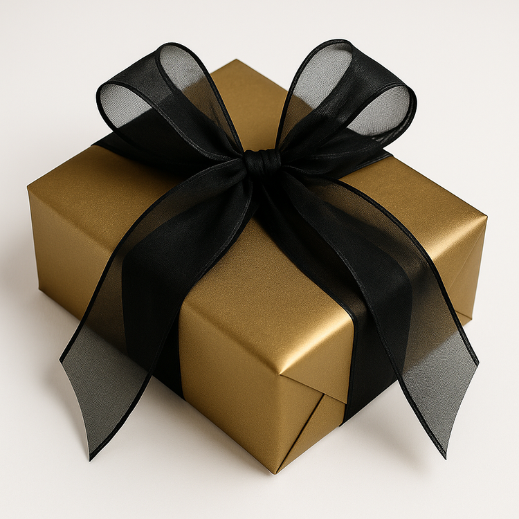 Organza GD 12 cm, Länge 9 m besitzt SCHWARZ