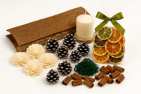 Hanger of bark, 16 cm