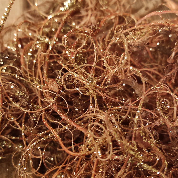 Curled moss, 30 g, natural