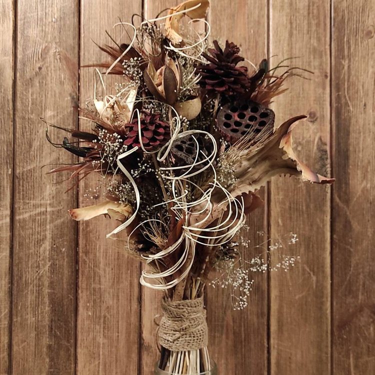 Bouquet of dried plants 40-50 cm 