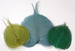 Skeleton leaves, 20-30 cm green mix 30 pcs/pkg