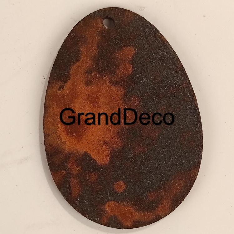 Wooden Easter eggs wz. 2. Christmas spring pendants 80 mm / 4 pcs.