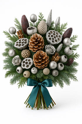 Cone on stick 52 cm, 10 pcs/pkg