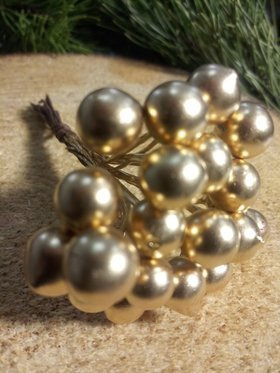 Pearls beads on a wire, 10mm / 10cm gold beam, beads price per bundle 20 pcs