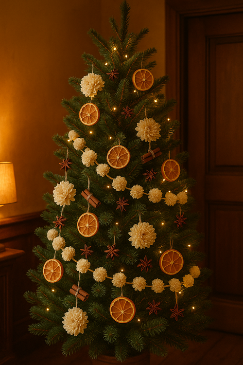 Garland of sola flowers  ca. 200cm