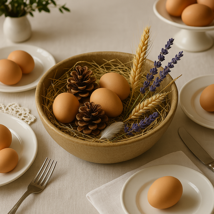 Handgefertigte Weihnachtsdekoration - Weiße Christbaumblumen - 30 St./Pack