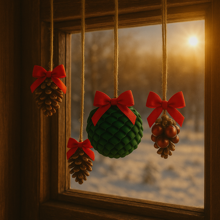 Hedgehog balls, 6-7 cm, green