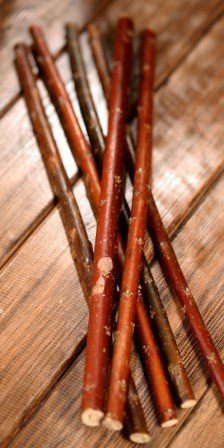 Straight Willow, bunch of 6pcs. ca.40cm