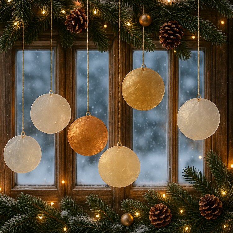 Shells (mother of pearl) 7-11 cm ca. 12 pcs. 0.1 kg