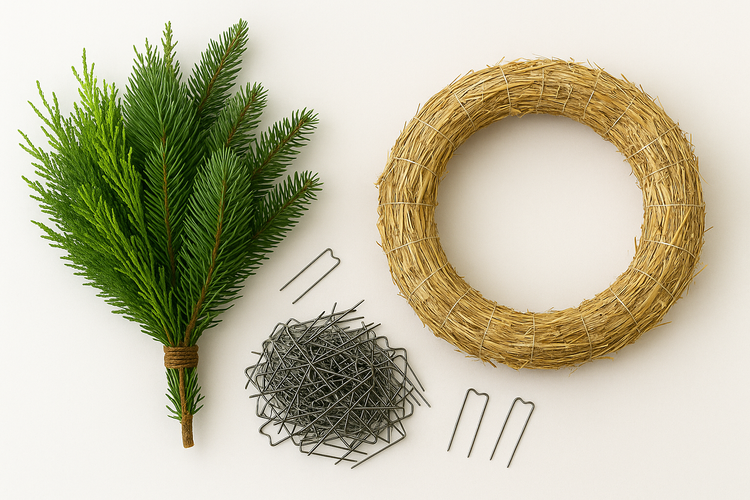 Lotus dyed diameter 6-8 cm 6 pcs/pkg black