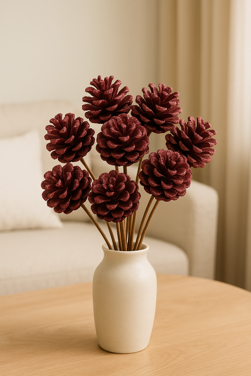 Cone on stick 52 cm, 10 pcs/pkg