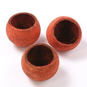 kleines Bell Cup, 12 Stücke, orange