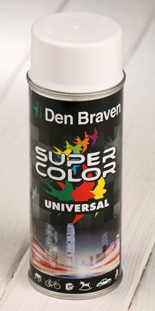 White spray paint 400 ml RAL 9010