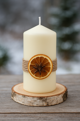 Christmas candle