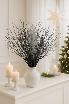 Blueberry bouquet, approx. 30 cm long, black