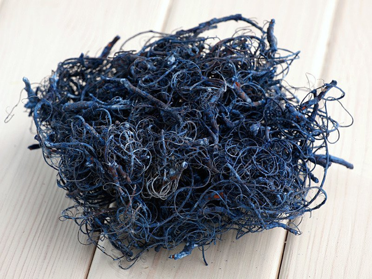 Curled moss, 30 g, blue
