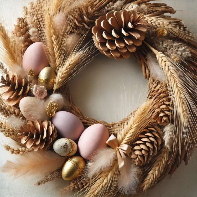 Set of dried cones: pine,pine,larch,douglas fir, beech 35-45 pcs.
