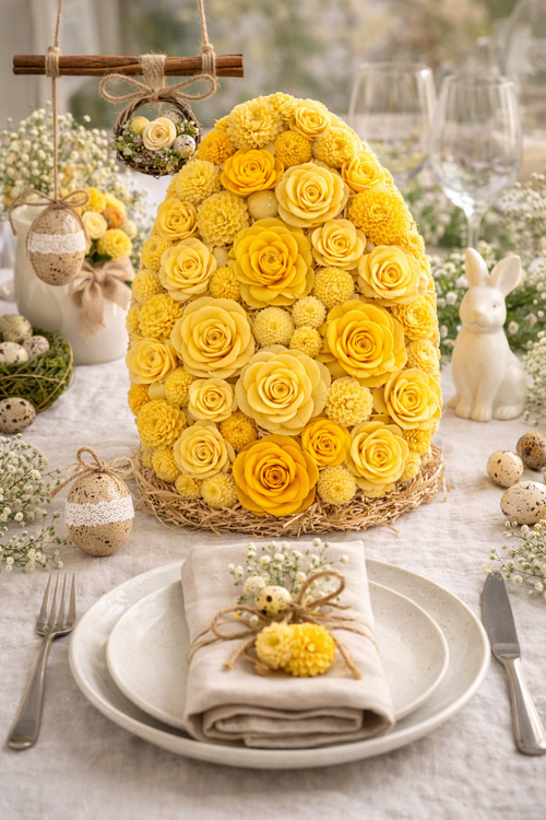 Magnoilas sola on stick, 6 pcs/pkg - light yellow