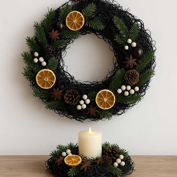 Curled moss, 30 g, black