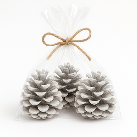 Large Pinus Pinea ca. 6-9 cm white