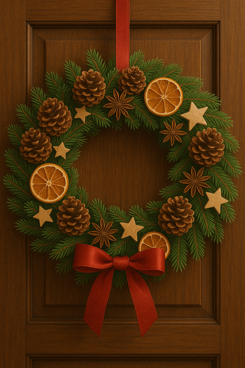 Decorative anise, 12 stars