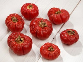 Decorative pumpkin, autumn decoration 6 pcs / pack