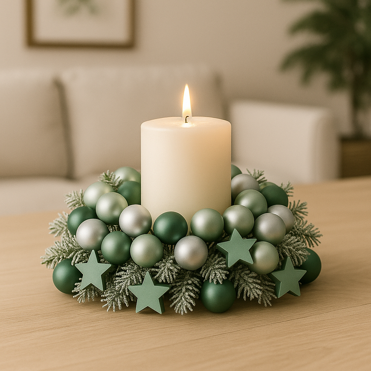 Glaskugeln am Draht, 20 mm, rosa-weiß, glanzlos/glänzend, Bündel von 18 Stücken