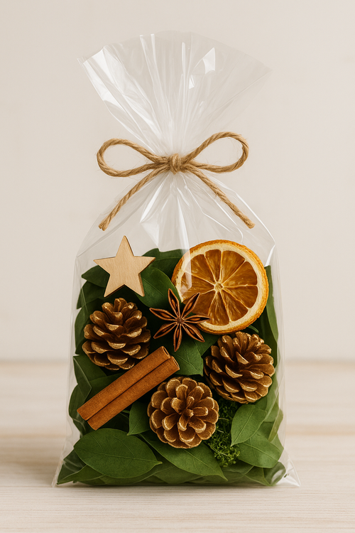 Gefärbte Blätter, 30 g, ca. 850 Stck - dunkelgrün 0,5 l