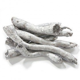Wurzeln Kopi Cone, 10-15 cm, 9 Stücke - silbern