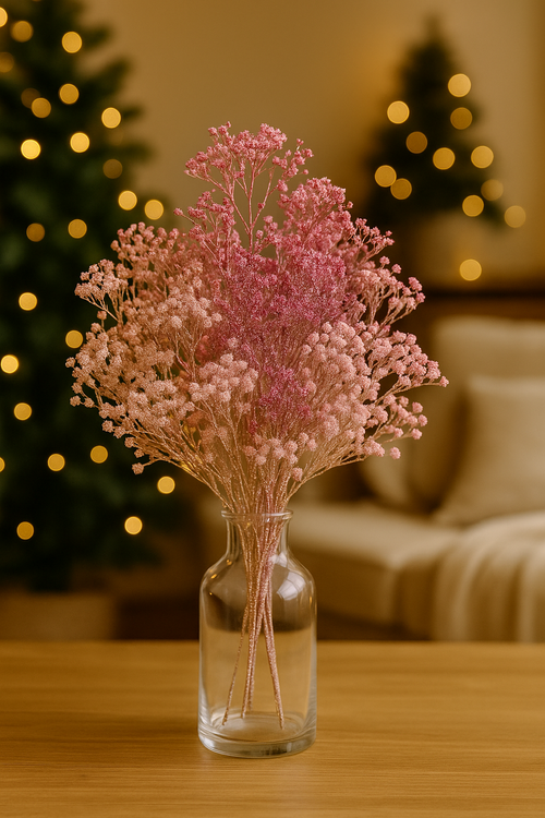 Artificial roses developed white WHITE 3 pcs / pack